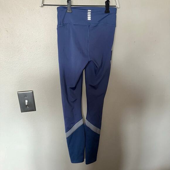 NWOT UNDER ARMOUR Heatgear Blue Full Length Compression Leggings sz xs - Picture 4 of 4